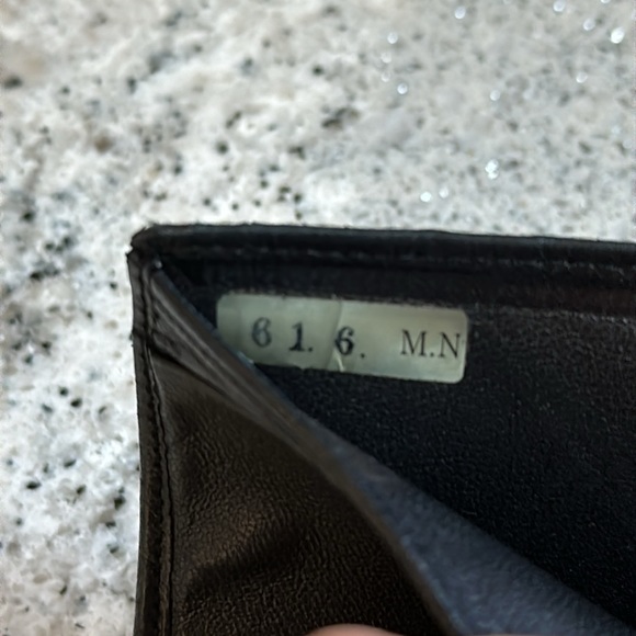 CHANEL Long Bi-Fold Wallet Black GUC - Picture 9 of 14